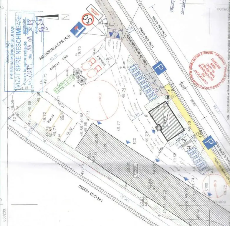 vand teren 5500 mp Iasi