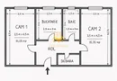 Apartament 2 camere decomandate orientat Sud, et 3/4, P-ta M. Viteazu!