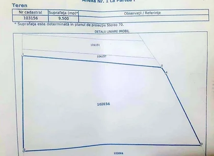 Vânzare teren intravilan – 9.500 mp, DN26 -Padurea Garboavele, Tulucesti
