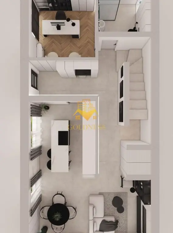 Duplex semifinisat, Dambul Rotund Zona SC Emil ISAC,Alexandru Odobescu