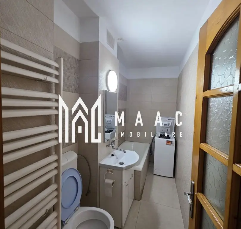 Garsonieră de închiriat Sibiu | Ștrand | 30 mp, parter, mobilată
