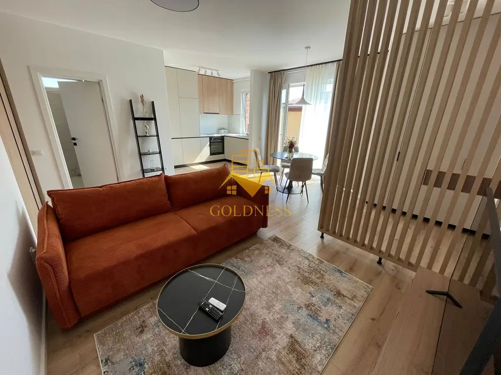 Studio modern, prima închiriere, parcare, terasă, Urușagului, Florești