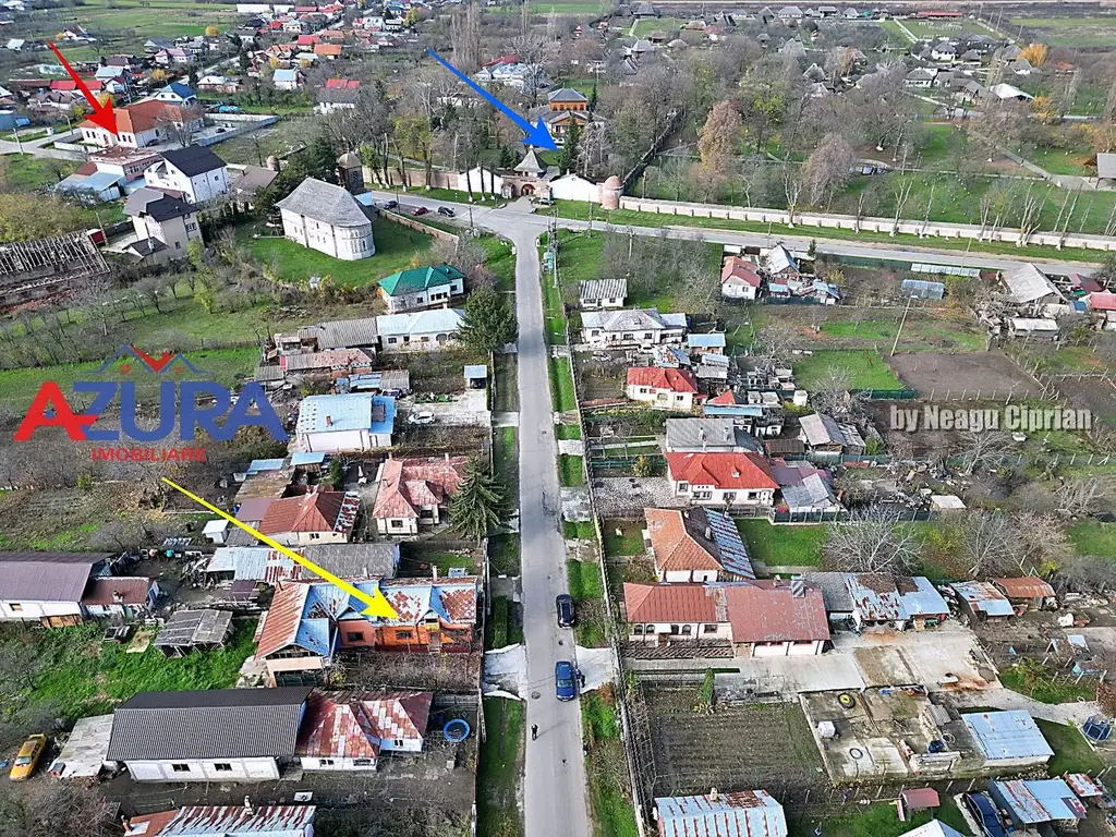 Casă de vânzare în Golești – locație excelentă lângă muzeu