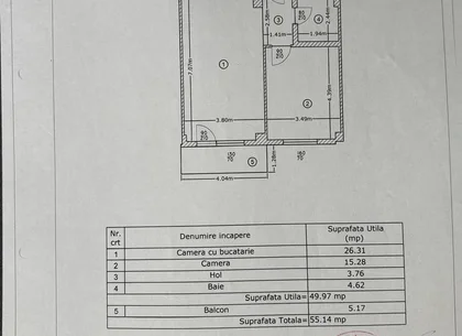 Apartament 2 Camere Militari Residence – Str. Rezervelor 54