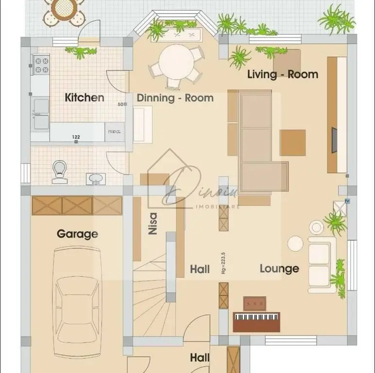 Vila Pipera I Complex Azur I 5 camere, jacuzzi, curte I COMISION 0%