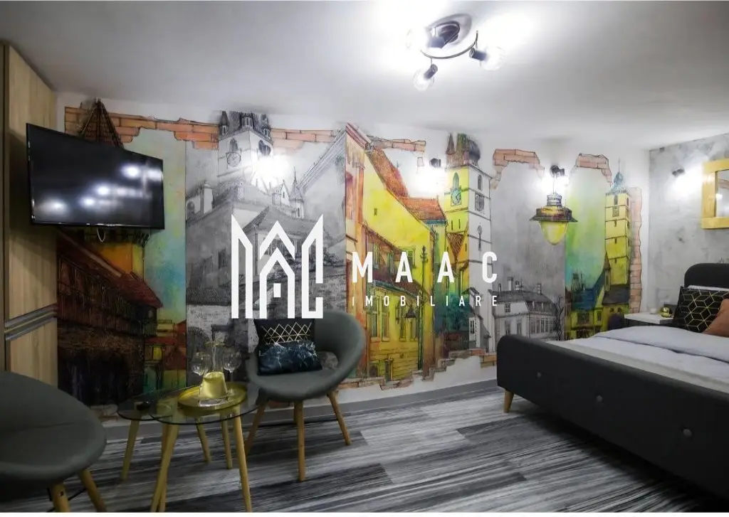 Garsonieră decomandată | Ultracentral Sibiu | 21 mp, finisată modern