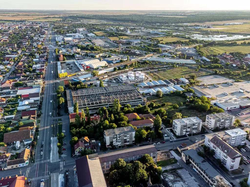 4.049 mp Hale industriale în Arad, aproape de A1