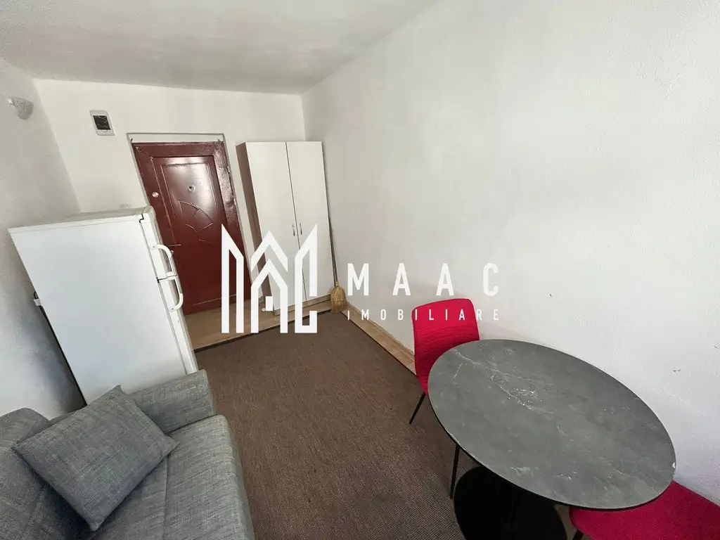 Garsonieră | Ideal investiție | Etaj 3 | Zona Centrala