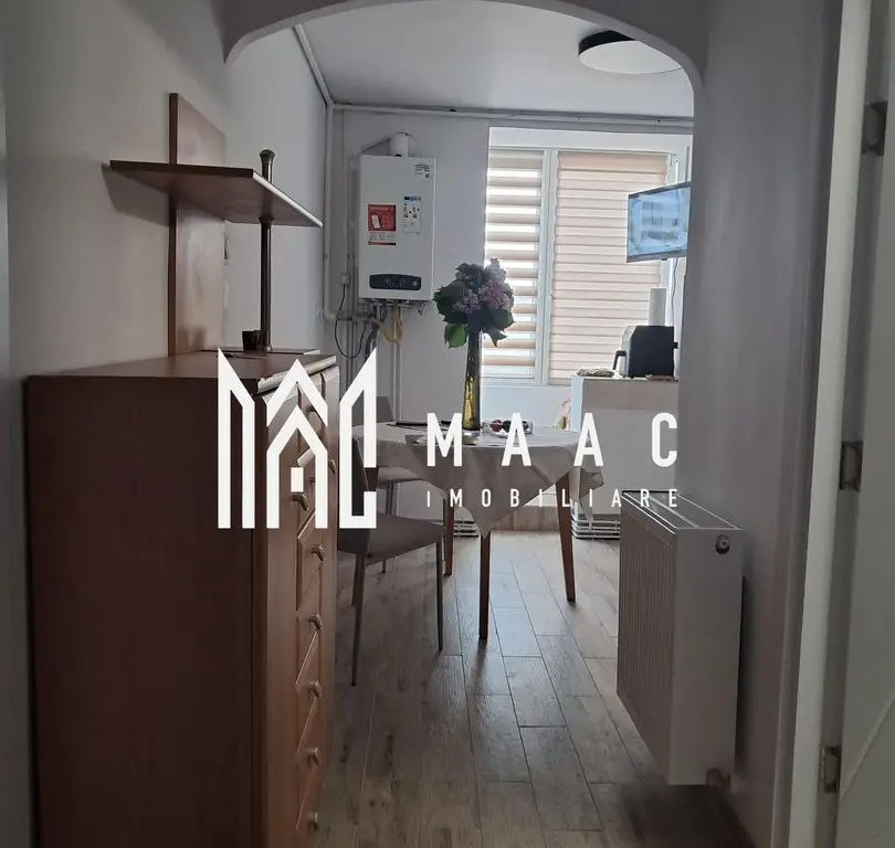 Garsonieră de închiriat | Trei Stejari, Sibiu | 42 mp, renovată