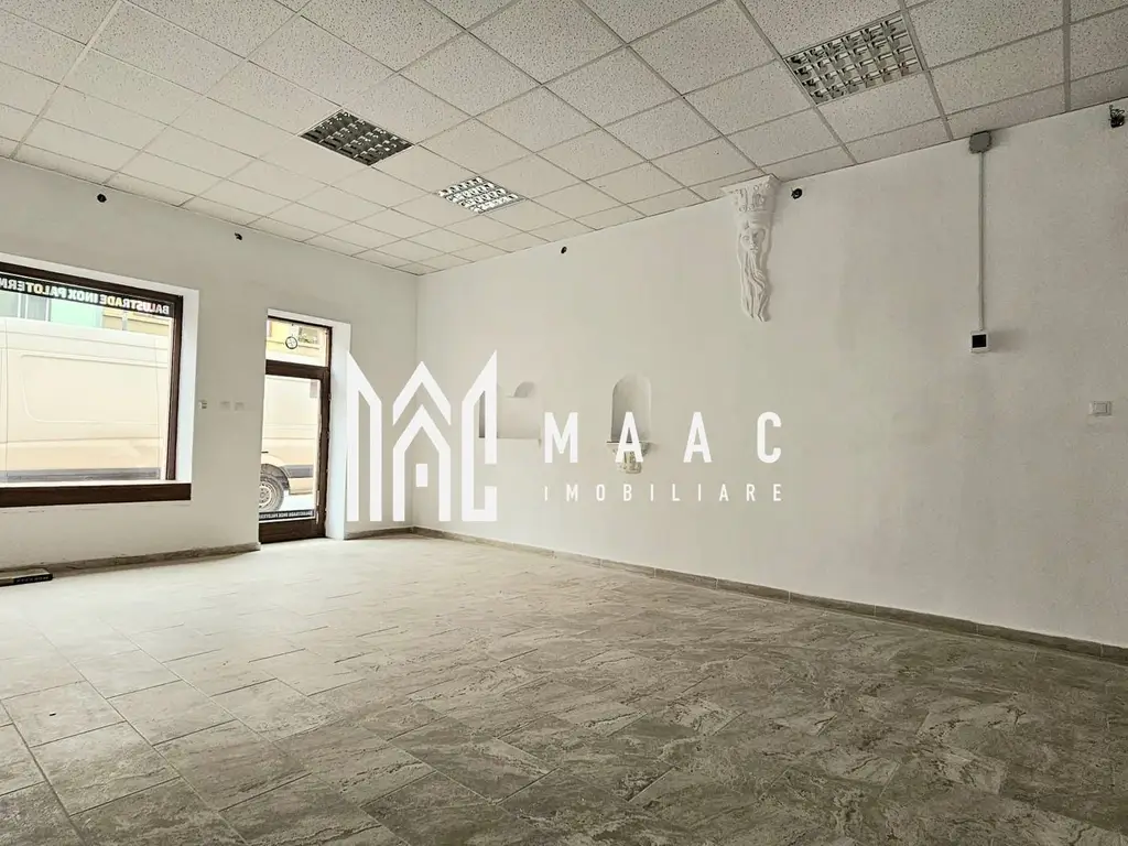 Spatiu Comercial I 58mpu I Vitrina I Vad Pietonal I Central