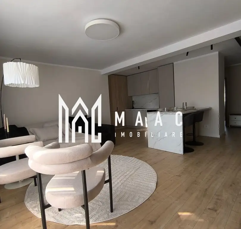 Apartament 2 camere semidecomandat | Ștrand, Sibiu | 70 mp, mobilat