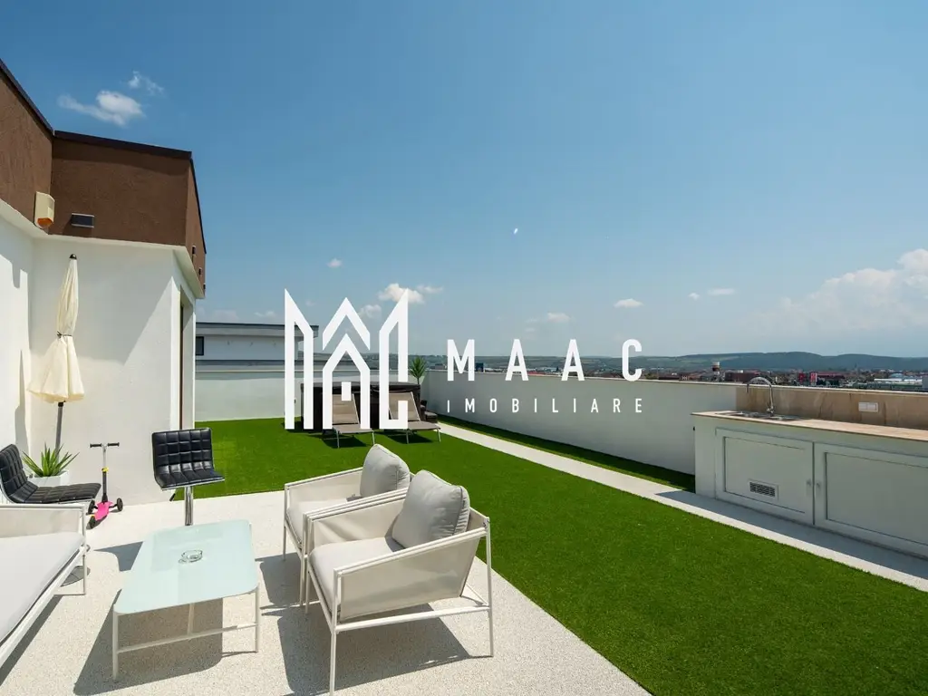 Penthouse 4 camere | Doamna Stanca, Sibiu | 140 mp, 3 terase