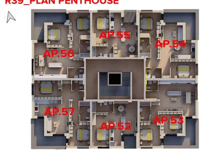 Penthouses nou langa AFI si Leroy Merlin
