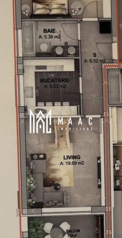 Apartament 2 camere I Oferta I Bucătărie separata I Parcare