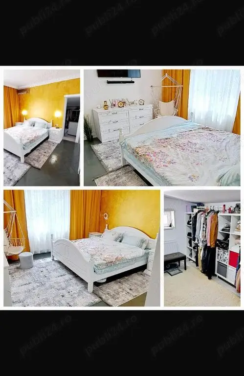 Casă de vânzare !! 3 camere, 2 băi, 3 dresinguri, cameră tehnică, pivniță, 2 garaje