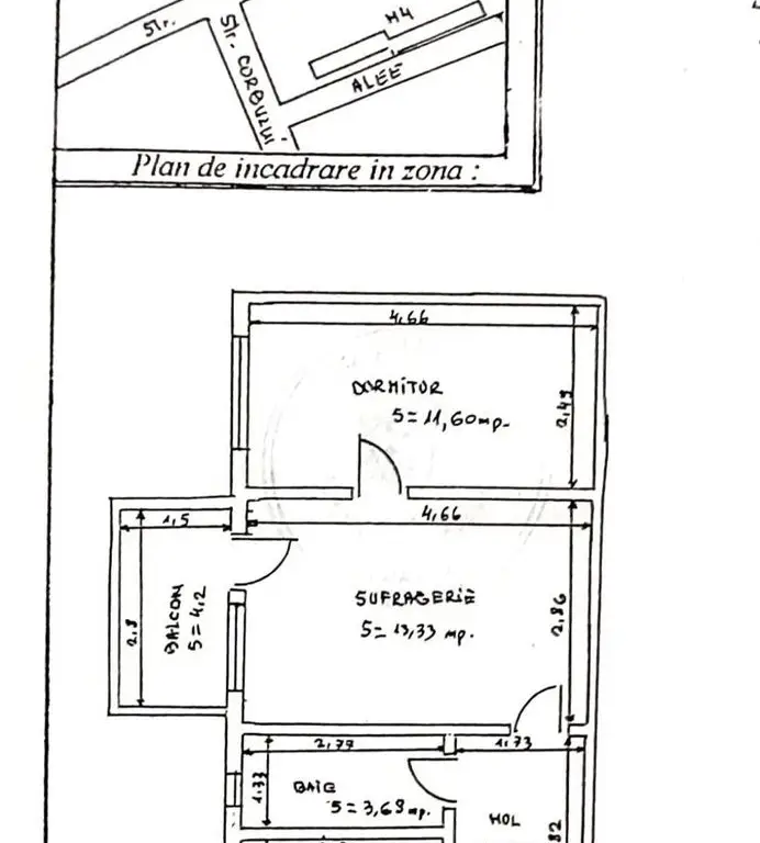 Direct Proprietar. Inel 2. apartament 2 camere, comfort 2