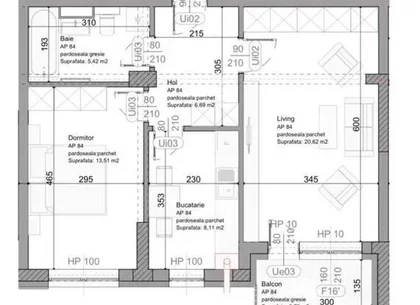 Vânzare 2 camere în complexul rezidențial Vivamus Park Residence