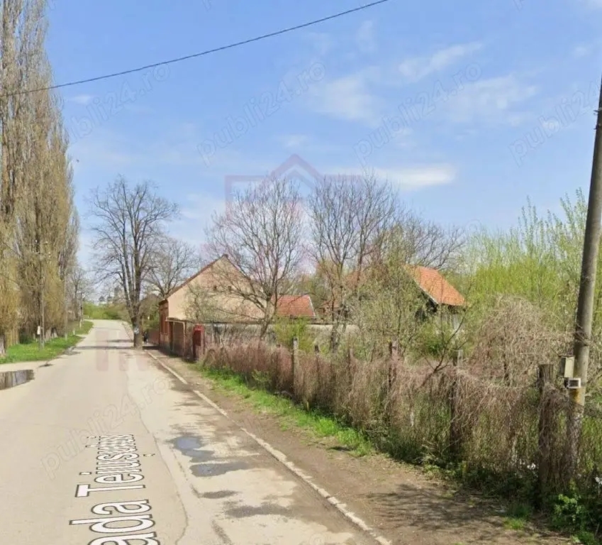 TEREN INTRAVILANT DE VĂNZARE,ÎN ZONA TEIUȘULUI, OR.CARANSEBES,JUD.C-S