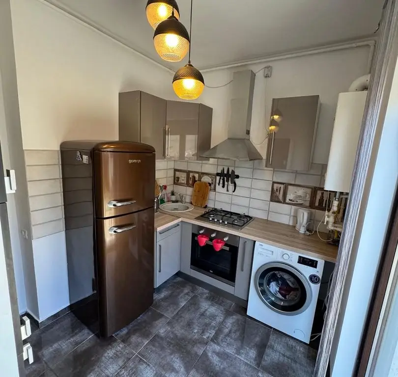 Militari Rosu apartament 2 camere mobilat si utilat complet