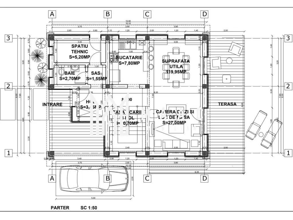 Casă individuală 4 camere | 120 mp utili | Teren 470 mp | Pompă de căldură