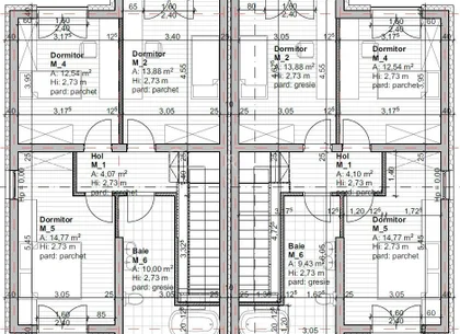 Casă nouă tip duplex izolat fonic în Livezeni