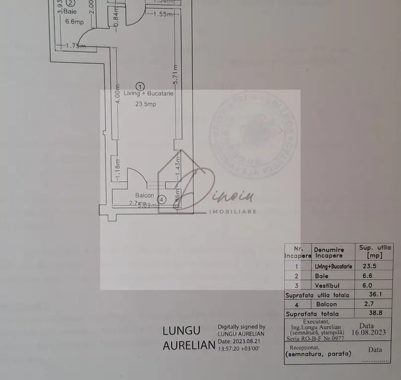Studio Mobilat Ivory Pipera I 39mp Balcon I TVA inclus I COMISION 0%