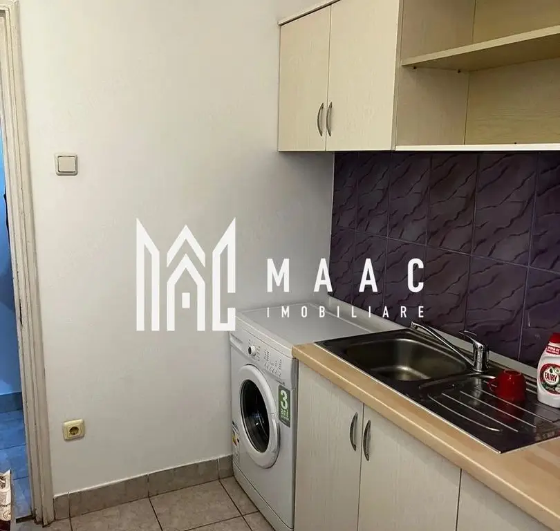 Garsonieră de închiriat | Traian, Râmnicu Vâlcea | 25 mp