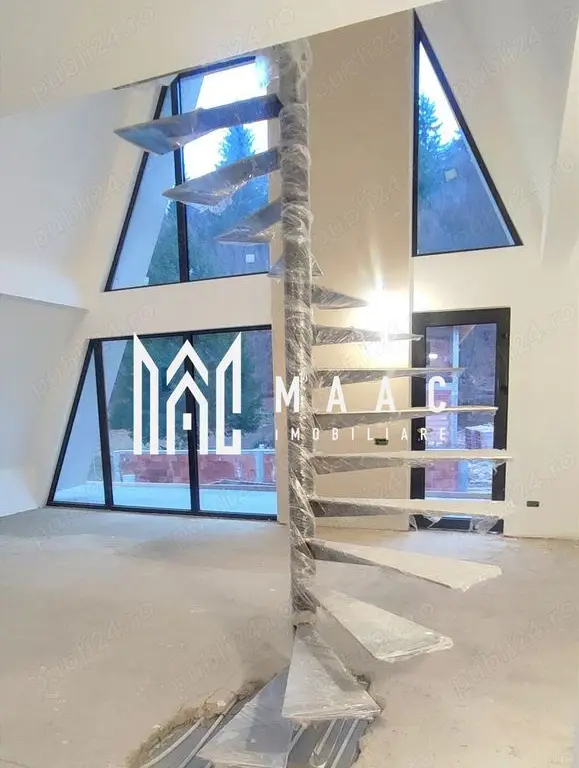 Cabană tip A frame | 3 camere | Zona Turistică Porumbacu de Sus