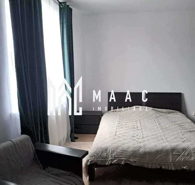 Garsonieră de închiriat | Trei Stejari, Sibiu | 42 mp, renovată