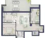 Apartament 3 camere | Balcon 27.3 mp | Etaj 3 | Turnisor