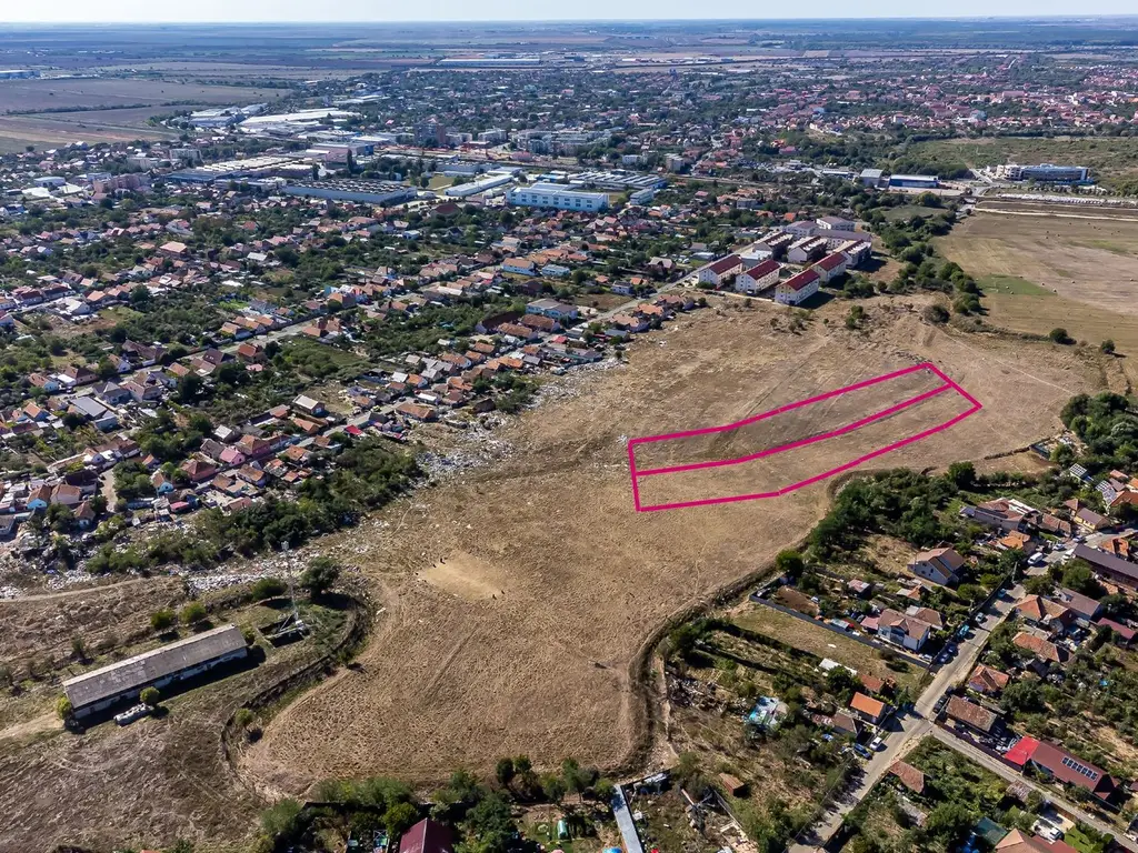 Teren intravilan pentru construcții – Sânnicolau Mic, Arad 12 euro/ mp