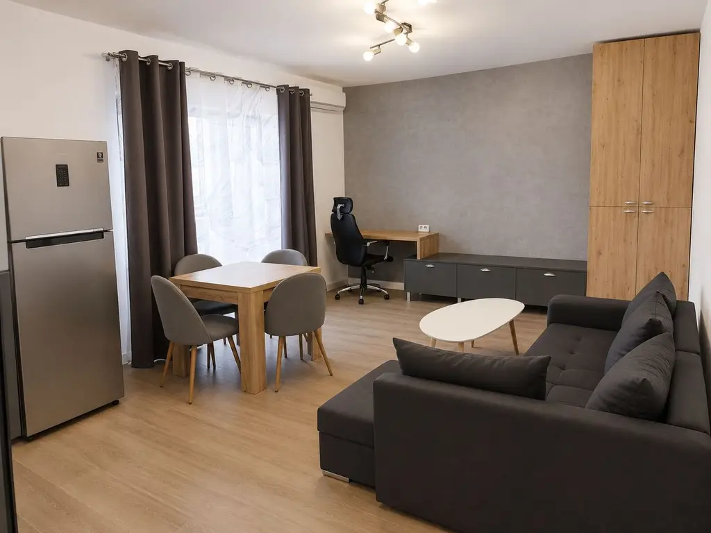 Apartament modern cu 2 camere decomandate, situat în Dumbrăvița