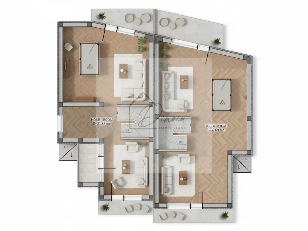 Vila 5 camere Otopeni - centru I individuala, calcan I P+1E+M I COM0%