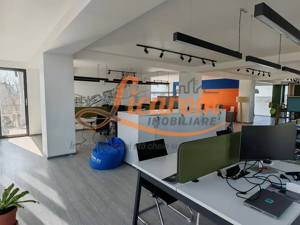 190 mp,Spatiu de Birouri/ Call Center/IT, Fitness,2280 euro/luna