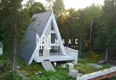 Cabană A-Frame | Porumbacu de Sus | 3 camere | 153 MPU | Castelul de Lut