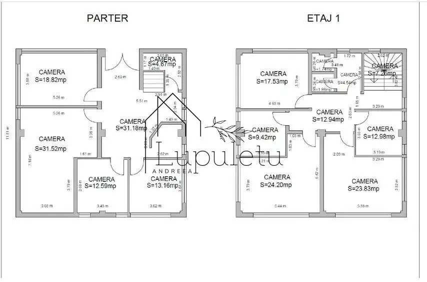 Clădire de Birouri P+3 | 460 MPU | Selimbar