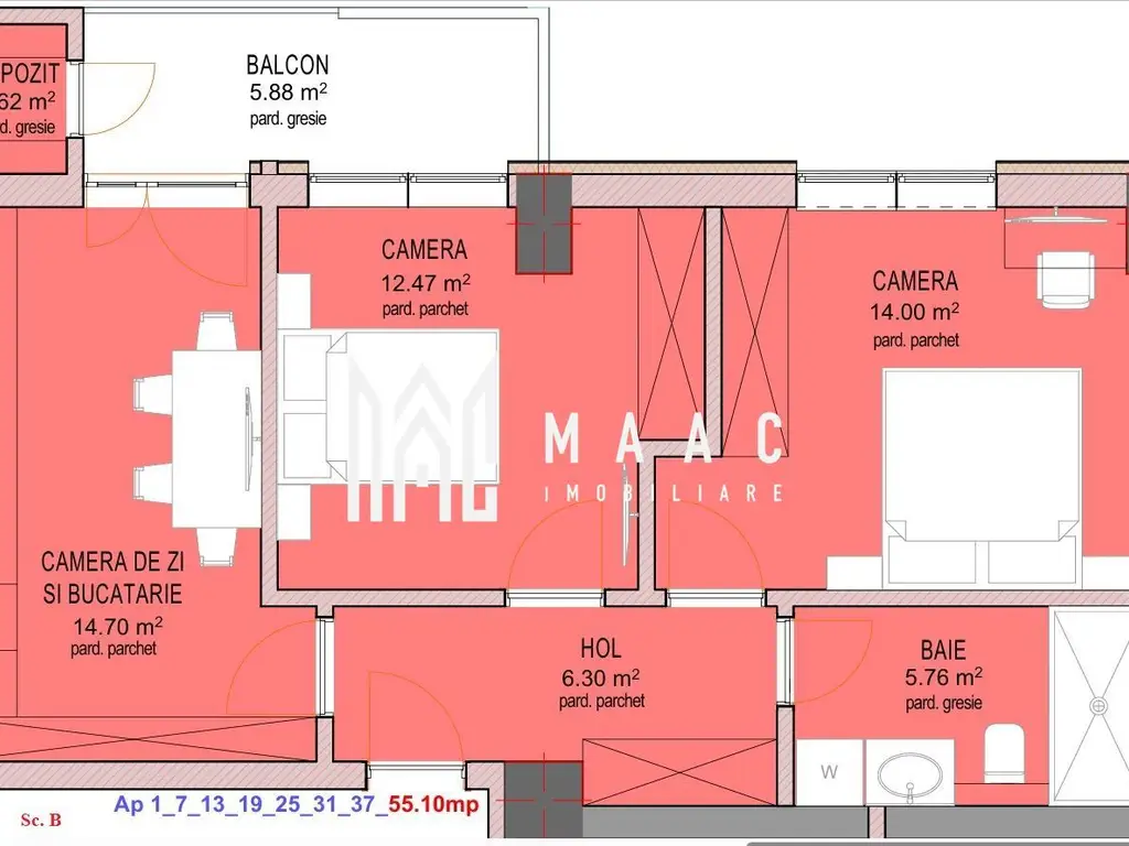 Apartament 3 Camere I Doamna Stanca I La Cheie