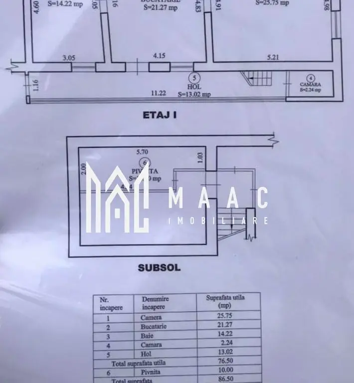Apartament 2 camere | 76 MPU | Boxa | Parter | Ultracentral