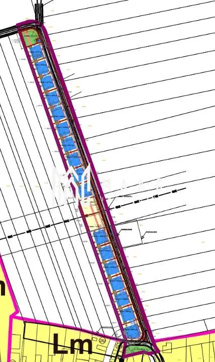 Teren dezvoltare imobiliară | Suprafețe 417-506 MP | PUZ Aprobat | Șura Mică