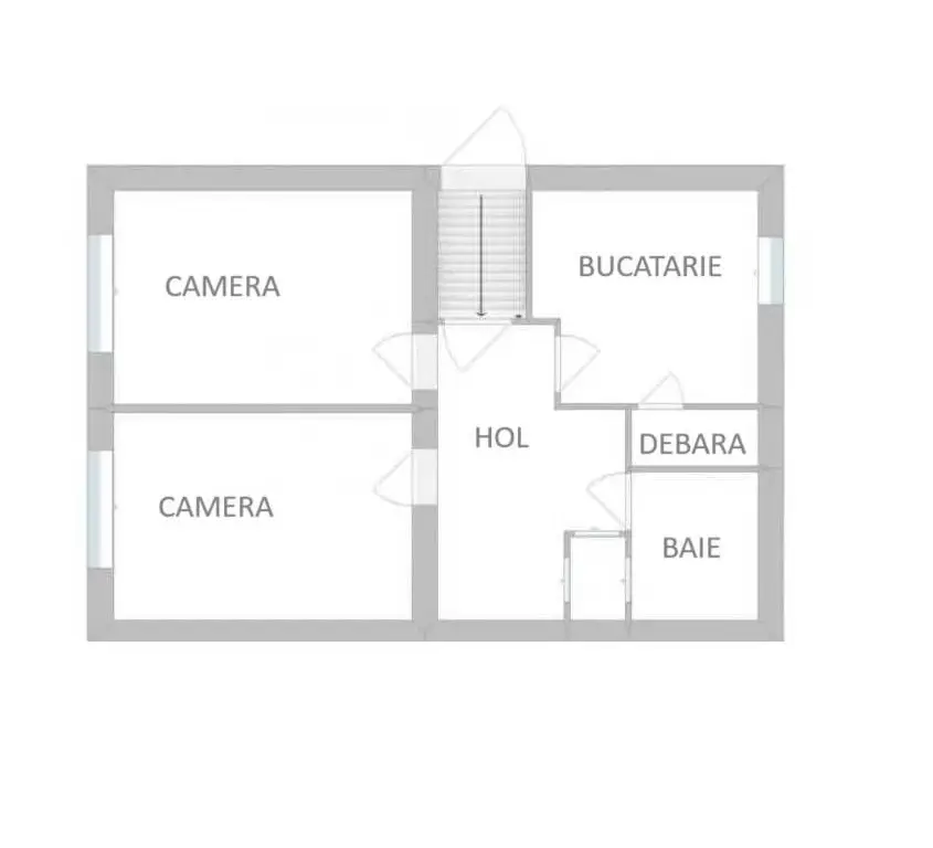 BRASADAS vinde Ap 2 cam 77mp Parter Parcul Feroviarilor