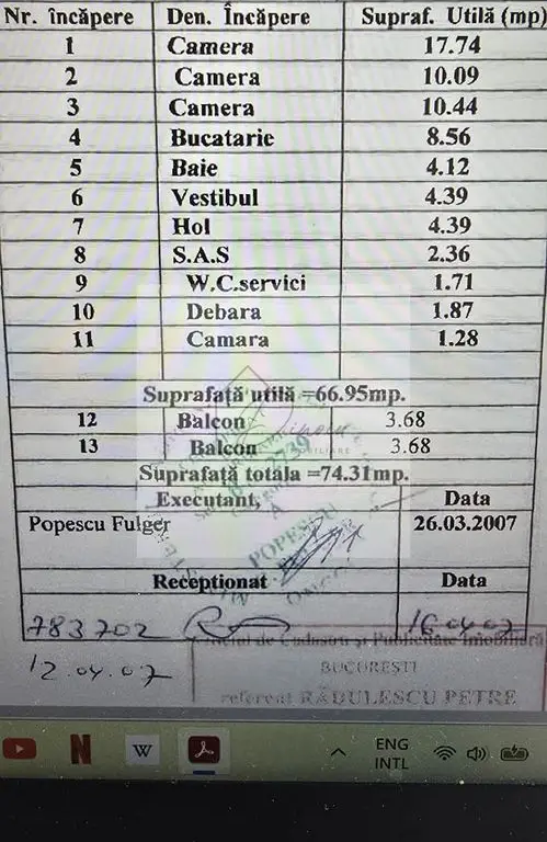 3 camere 2 bai 2 balcoane Militari I 7 min Metrou Pacii I COMISION 0%