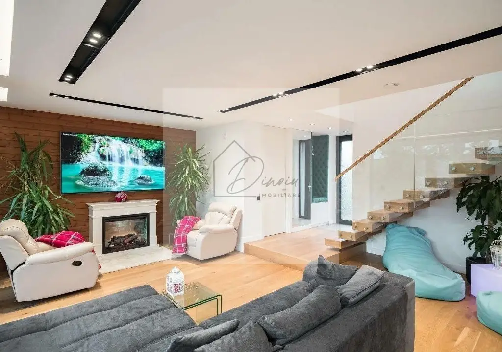 Vila pasiva (verde) lux 4 camere Complex Amber Gardens Tunari ICOM 0%