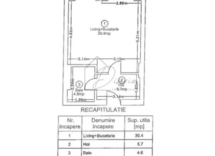 Studio dublu Ivory Residence Pipera I lux mobilat I balcon I COM0%