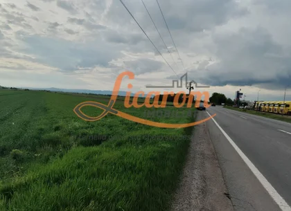 Teren Stupini Calea Feldioarei 11800 mp,25 euro/mp, front asfalt-DN13