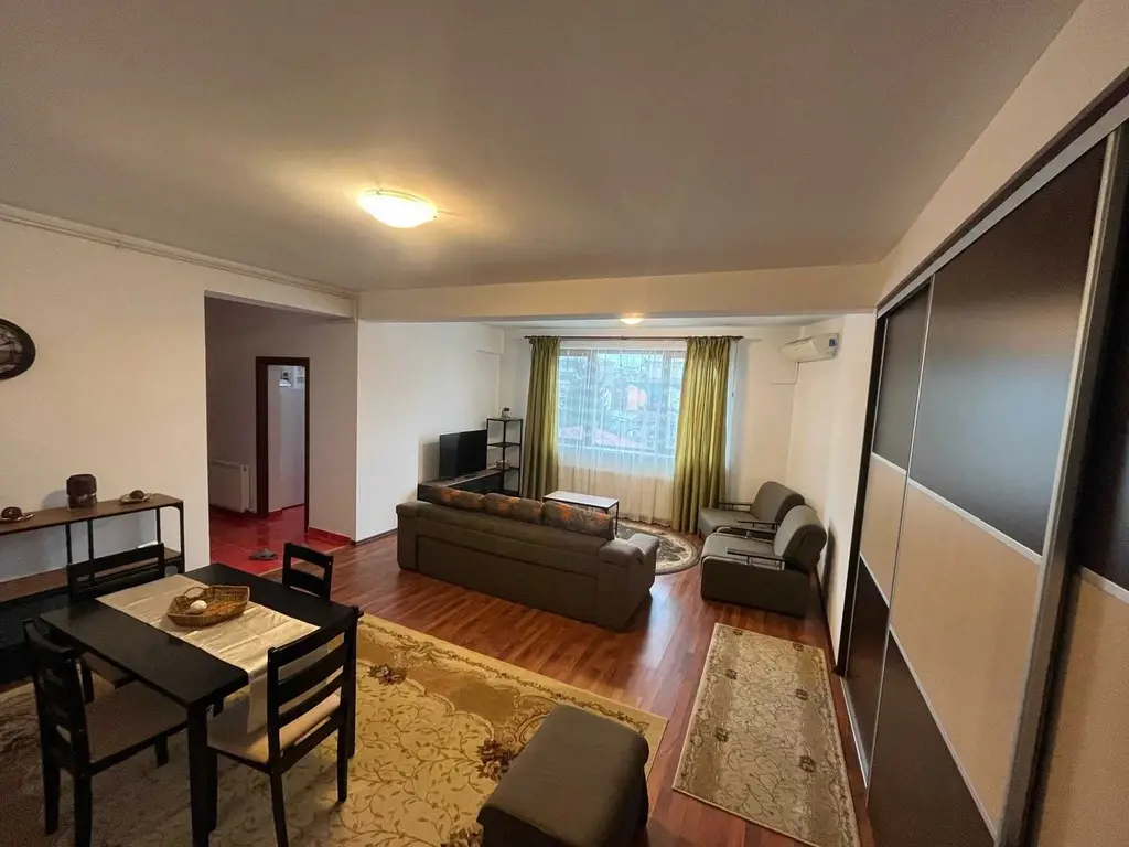Apartament 2 cam mobilat, bloc 2011, suprafata utila 76mp