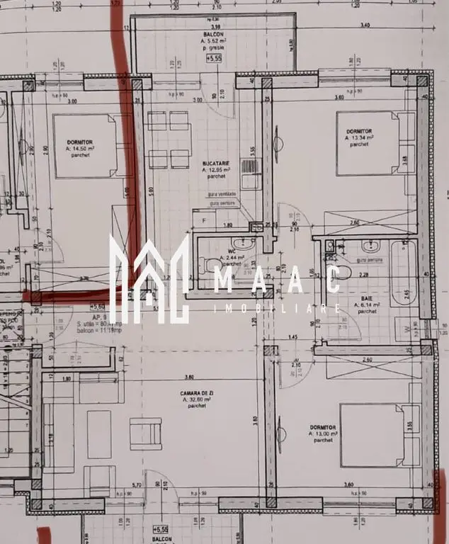 Apartament 3 camere I EXELA - Șelimbăr | 2 băi I 80 MPU