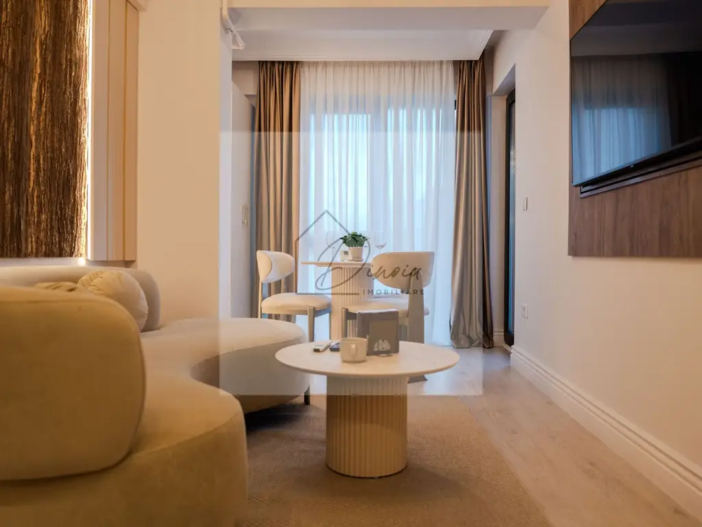 Studio dublu Ivory Residence Pipera I lux mobilat I balcon I COM0%