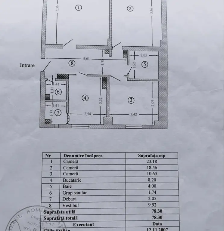 Particular; apartament 3 camere complet renovat si mobilat