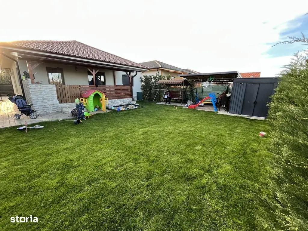 BRASADAS vinde casa tip PARTER cu garaj in zona Dara.