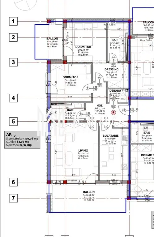 Apartament 3 camere | Curte 60 MP | Parcare | Selimbar